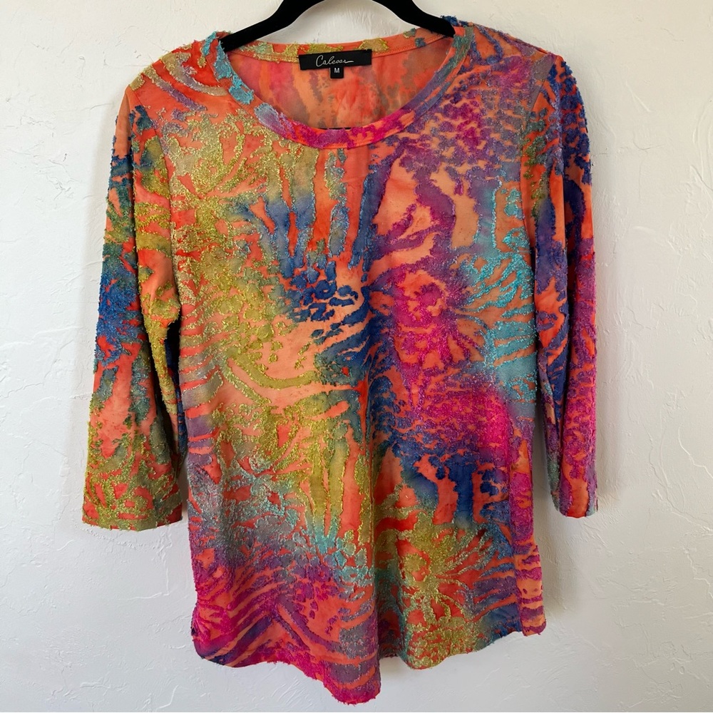 Calessa Brand Mulit-color Women’s Boho Shirt